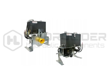 Mobilnˇ agreg t s rozvadŘź 3 sekźnˇ 80L, 75L n dr§ s maxim lnˇm Łźinnost źerpadla 80L a chladiź oleje s ventil torem