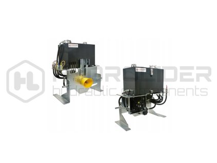 Mobilnˇ agreg t s rozvadŘź 3 sekźnˇ 80L, 45L n dr§ s maxim lnˇm Łźinnost źerpadla 53L a chladiź oleje s ventil torem