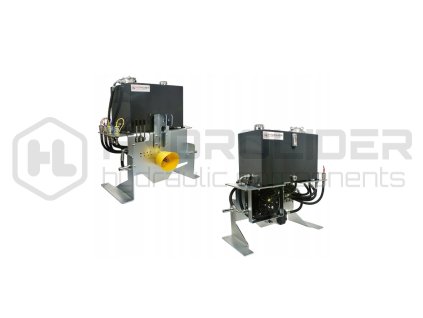 Mobilnˇ agreg t s rozvadŘź 3 sekźnˇ 80L, 45L n dr§ s maxim lnˇm Łźinnost źerpadla 45L a chladiź oleje s ventil torem