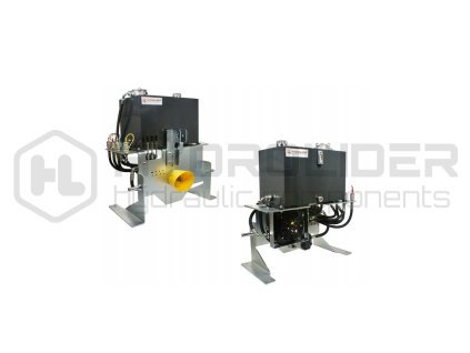 Mobilnˇ agreg t s rozvadŘź 3 sekźnˇ 40L, 100L n dr§ s maxim lnˇm Łźinnost źerpadla 40L a chladiź oleje s ventil torem