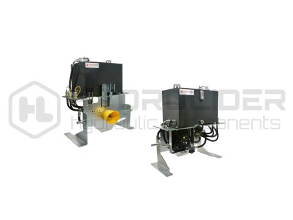 Mobilnˇ agreg t s rozvadŘź 2 sekźnˇ 80L, 45L n dr§ s maxim lnˇm Łźinnost źerpadla 53L a chladiź oleje s ventil torem