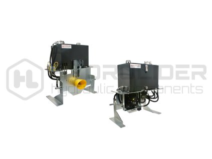 Mobilnˇ agreg t s rozvadŘź 2 sekźnˇ 40L, 45L n dr§ s maxim lnˇm Łźinnost źerpadla 40L a chladiź oleje s ventil torem