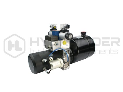 Agreg t hydraulickě napŘtˇ 1-sekźnˇ 24V 2,2KW 2,5cm3 olejov  n dr§: 4L