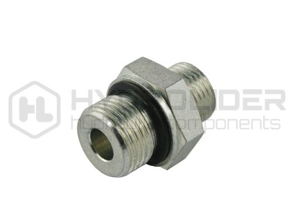Hydraulick  pýˇpojka rovn : M30x1.5 - M24x1.5 BB