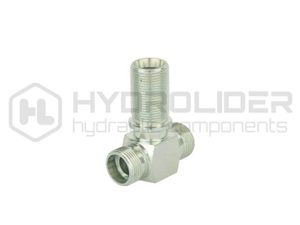Hydraulick  T-çroubenˇ pýep §kov‚ 22/22/22 BBB