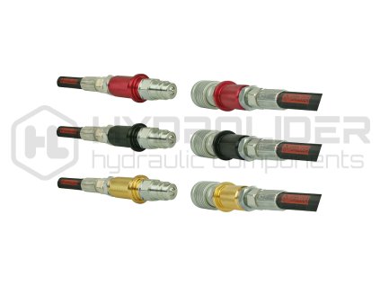 Týi sady rychlospojek M18x1,5 z strźky + z suvka s barevněmi znaźkami