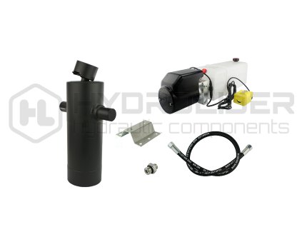 Hydraulika pro skl pŘcˇ pýˇvŘs. Sada skl pŘnˇ k 10 tun + nap jecˇ zdroj 12 V + zdvih 1200 v lec