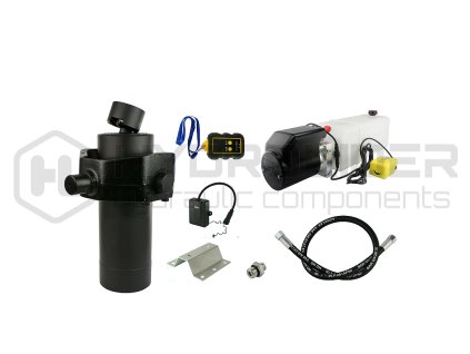 Hydraulika pro skl pŘcˇ pýˇvŘs. Sada skl pŘnˇ k 10 tun + 24V nap jecˇ zdroj s bezdr tověm ovl d nˇm + zdvih 1200 v lec