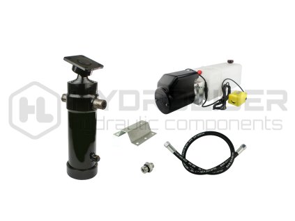 Hydraulika pro skl pŘcˇ pýˇvŘs. Sada skl pŘnˇ k 8 tun + nap jecˇ zdroj 24V + zdvih 1300 v lec