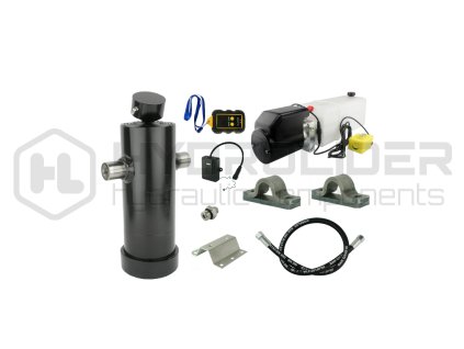 Hydraulika pro skl pŘcˇ pýˇvŘs. Sada skl pŘnˇ k 8 tun + 12V nap jecˇ zdroj s bezdr tověm ovl d nˇm + zdvih 1237 v lec