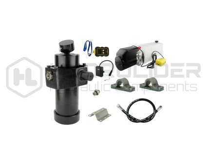 Hydraulika pro skl pŘcˇ pýˇvŘs. Sada skl pŘnˇ k 8 tun + 12V nap jecˇ zdroj s bezdr tověm ovl d nˇm + zdvih 1237 v lec