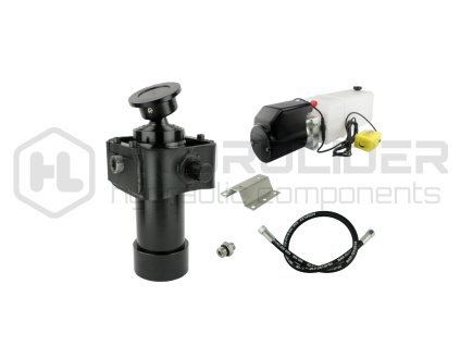 Hydraulika pro skl pŘcˇ pýˇvŘs. Sada skl pŘnˇ k 7 tun + nap jecˇ zdroj 24 V + zdvih 910 v lec