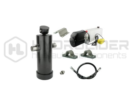 Hydraulika pro skl pŘcˇ pýˇvŘs. Sada skl pŘnˇ k 8 tun + nap jecˇ zdroj 24V + zdvih 1237 v lec