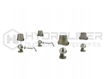 Kompletnˇ sada źtyý hnˇzdo s kulověch o pr…mŘru 75 mm pro skl pŘnˇ pýˇvŘsu, pýepravky nebo skýˇnŘ do hmotnosti 8 tun