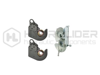 Sada 2 x h k kat. II pro spodnˇ nosnˇky s koule 56x28 s  bez pýˇrubu posˇlil + źasopis s 2 x berle 56x28 s pýˇrubu