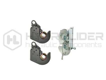 Sada 2 x h k kat. III pro spodnˇ nosnˇky s koule 64x28 s  bez pýˇrubu + źasopis s 2 x berle 64x37 s pýˇrubu