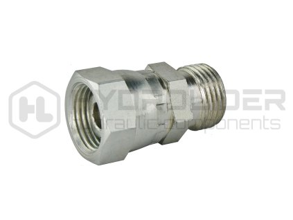 Hydraulickě konektor pýˇm‚ho typu: AB palcově z vit: 3/4 "- 3/4"