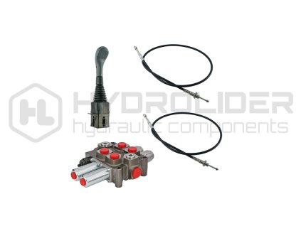 2-sekźnˇ sada hydraulick‚ho joysticku bez tlaźˇtka + 2x 2m vlasec + 2sec
