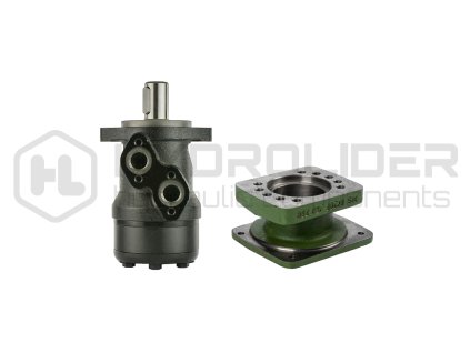 Hydromotor BMR absorpce: 160 cm3/ot źky: 375 ot./min s hýˇdelˇ 32 mm v sadŘ s n stavcem na rozmetadlo FORTSCHRITT