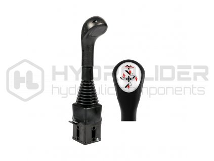 Indemar 6137 zesˇleně joystick bez tlaźˇtka. Uzp…sobeno pro kulov‚ tyźe.