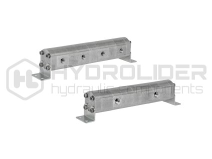 Pýesně ozubeně dŘliź pr…toku oleje GR10 4x3,2cm3 2xIN - 4xOUT bez vyrovn vacˇch ventil…. Rozsah vstupnˇho pr…toku oleje: 15,2 - 43,2L/min.