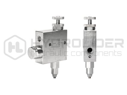 Ventil regul toru pr…toku RFP3 Z vity VMP: 3/8" max. pr…tok: 60L/min max. tlak: 350bar