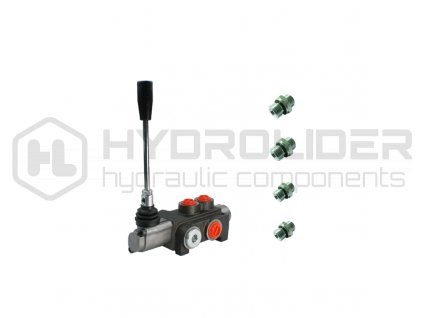 Hydraulickě monoblokově rozvadŘź 1 sekźnˇ 40L