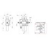4sekźnˇ hydraulick  sada: 60L rozdŘlovaź s plovoucˇ sekcˇ + dva 6/2 elektromagnetick‚ ventily + joystick se dvŘma tlaźˇtky + dva 1m kabely