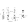 2-sekźnˇ hydraulick  sada 80L/min: Joystick 1 tlaźˇtko + 2x Kabel 2m + 2-sekźnˇ rozdŘlovaź 80L LS s jednou plovoucˇ ź stˇ