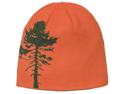 Čepice Pinewood Tree reversible- Zeleno/oranžová