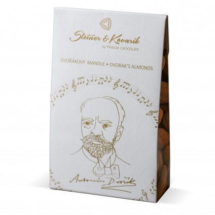 Mandle v mléčné čokoládě se zázvorem, 100 g