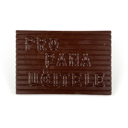Čokoláda Pro pana učitele hořká, 80g