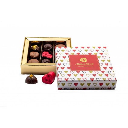 Valentýnské gurmánské pralinky, 90g