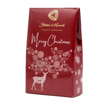 Vánoční mandle v mléčné čokoládě a skořici, SOB, 90g