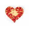 Velké srdce z bílé čokolády, 500g