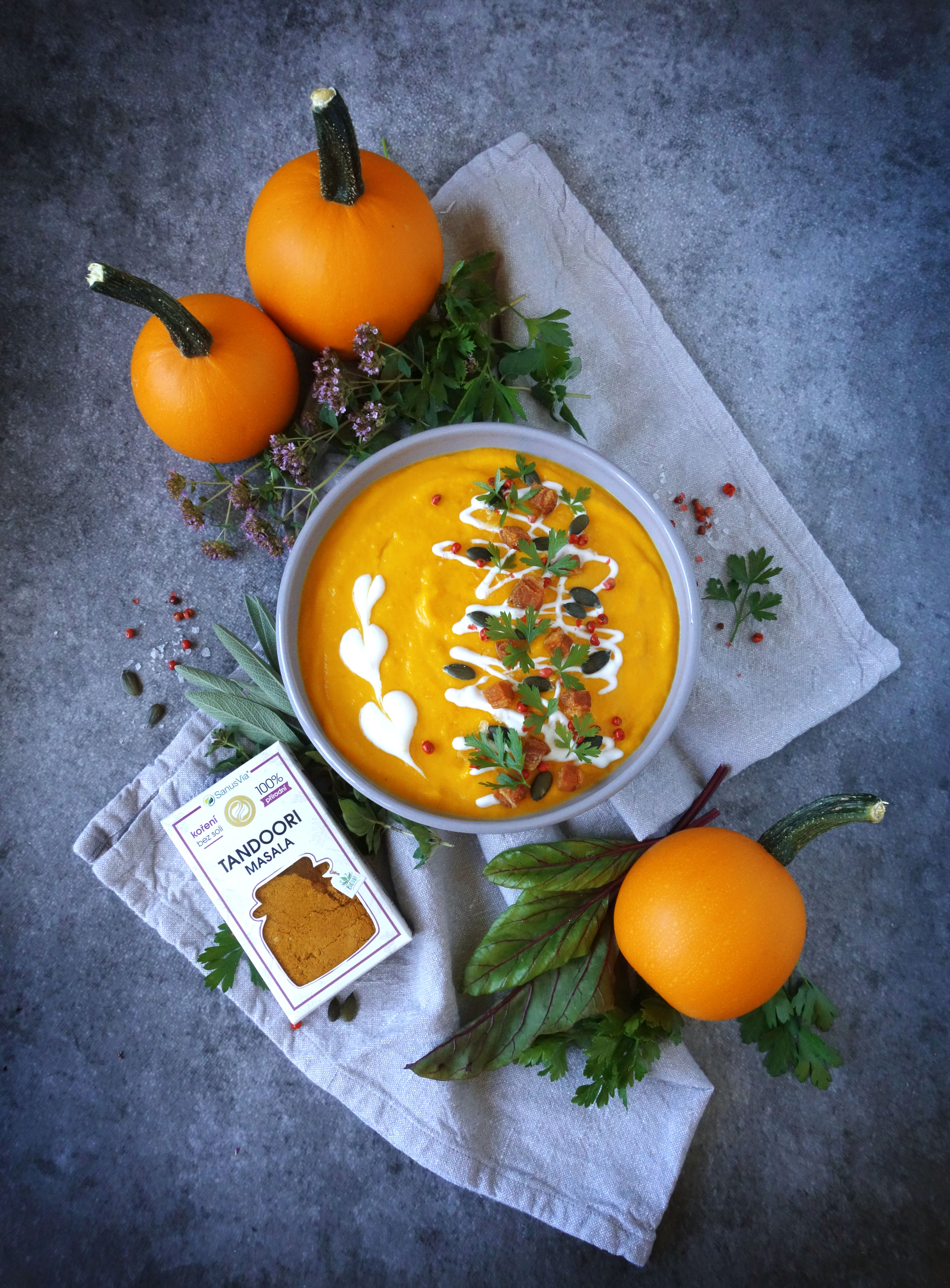 SanusVia Dýňová polévka