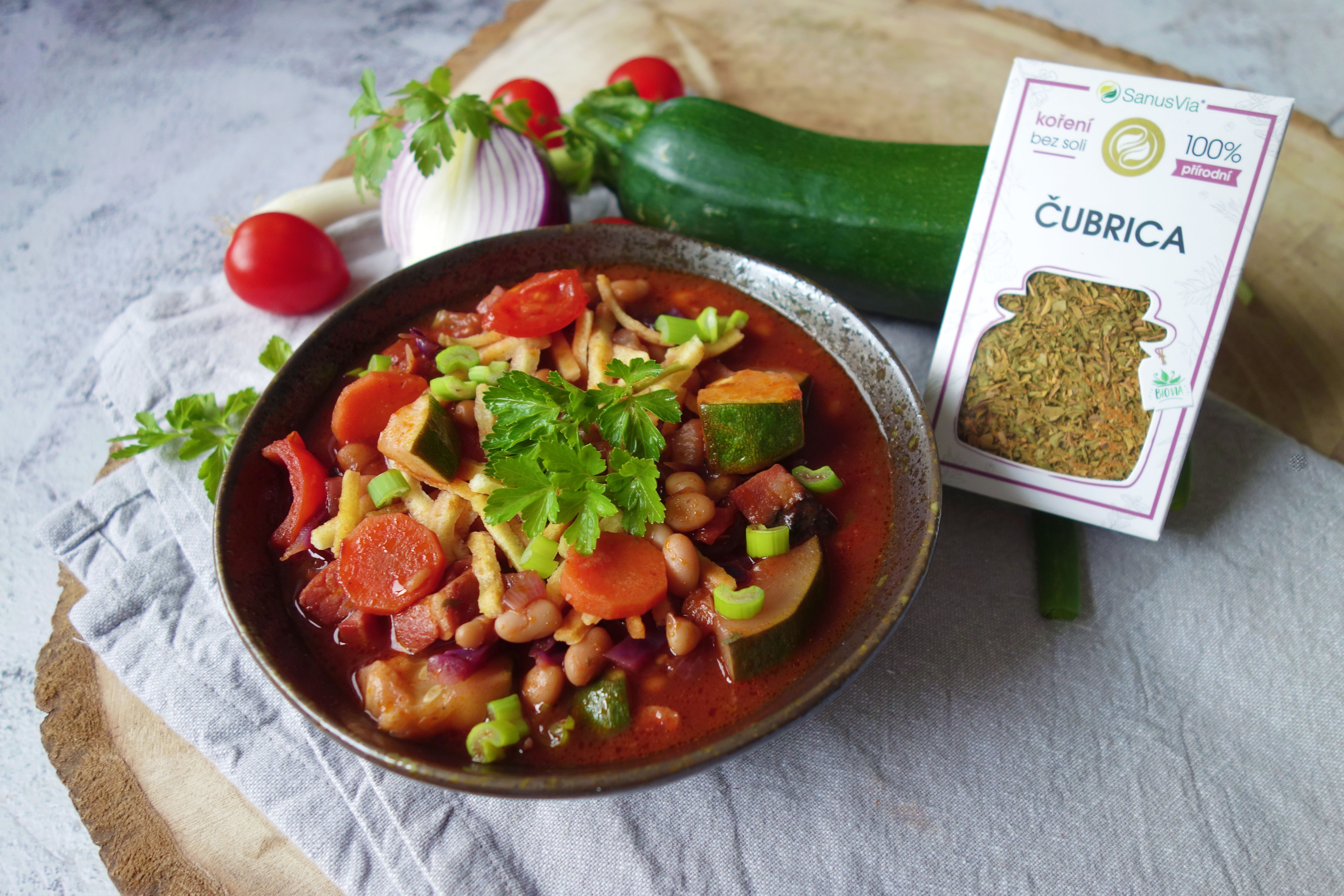 SanusVia zeleninová polévka