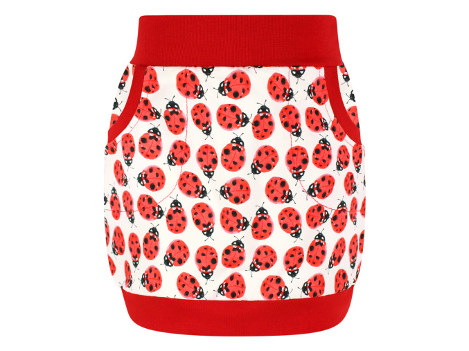 Dívčí sukně berušky