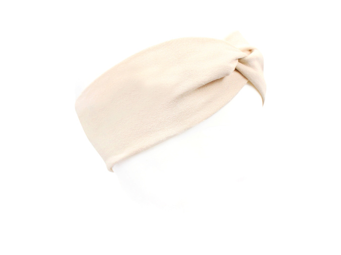 Dívčí béžová čelenka