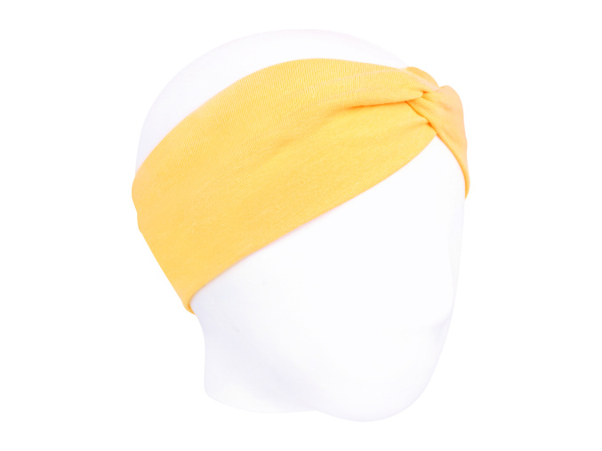 Dívčí žlutá čelenka