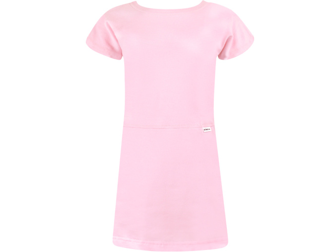 Dívčí světle růžové šaty