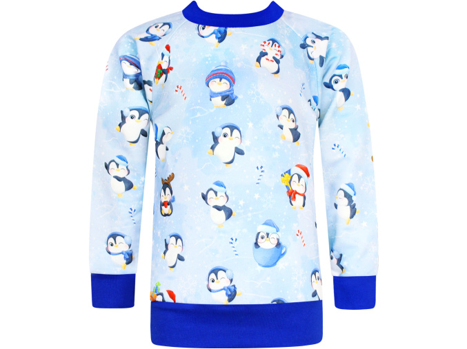 Dětská mikina Tučňáci