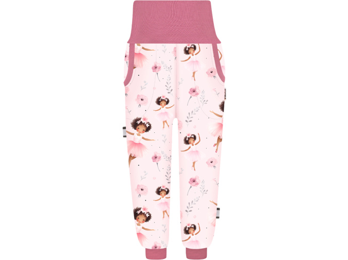 Dívčí softshellové kalhoty Baletky