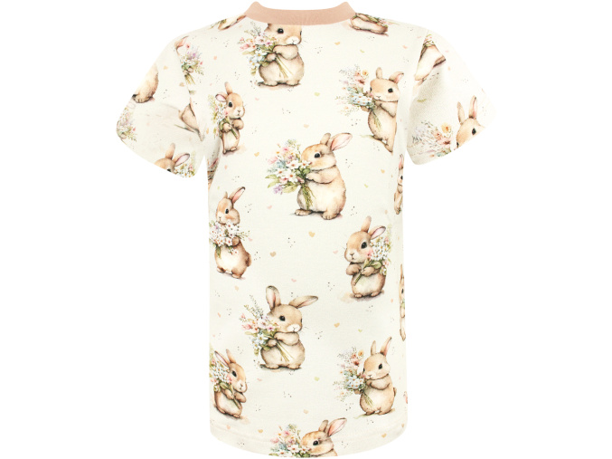 Dětské tričko s krátkým rukávem Zajíčci