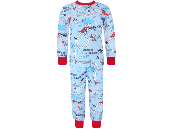 Chlapecké rostoucí pyžamo formule
