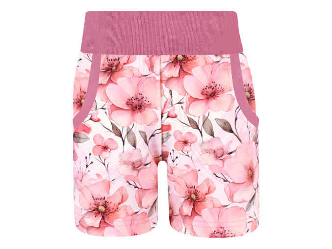 Dívčí kraťasy květiny