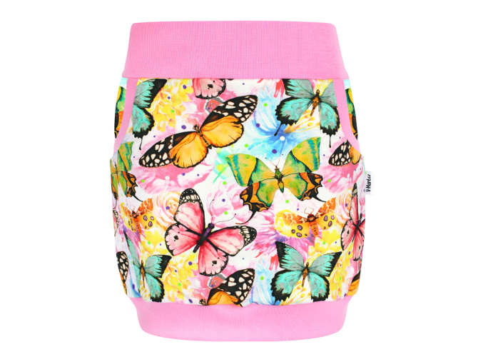 Dětská sukně motýlci