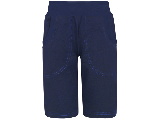 Chlapecké tmavě modré bermudy