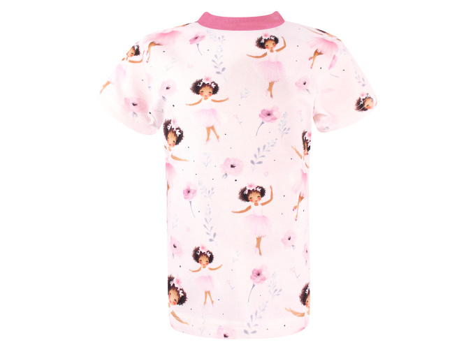 Dívčí tričko s krátkým rukávem Baletky