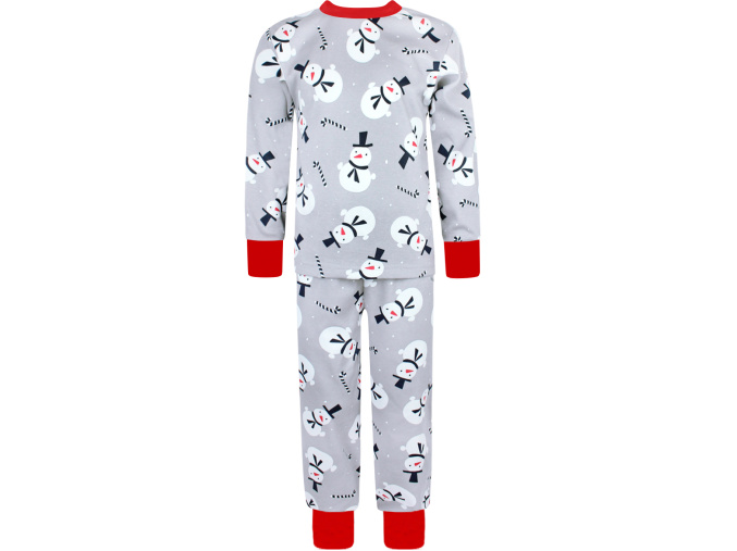 Dětské vánoční pyžamo sněhuláci